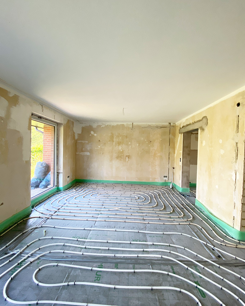 Fußbodenheizung – Rotdornweg